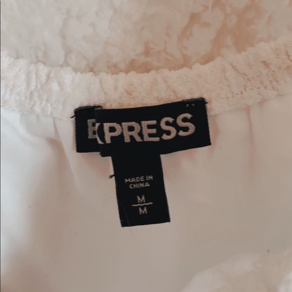 lace off the shoulder shirt - Picture 2 of 3